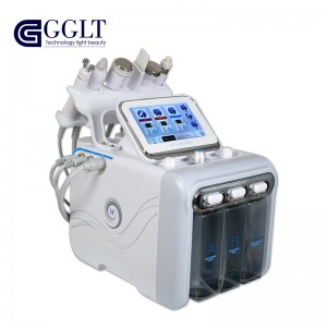 China Wholesale Hydrofacial machine Factory –  Deep cleansing hydra dermabrassion Jet Peel facial spa machine – GGLT