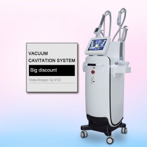 China Wholesale Vacuum Rf Cavitation Machine Factory –  Velashape vacuum cavitation RF roller cellulite fat removal massage slimming machine – GGLT