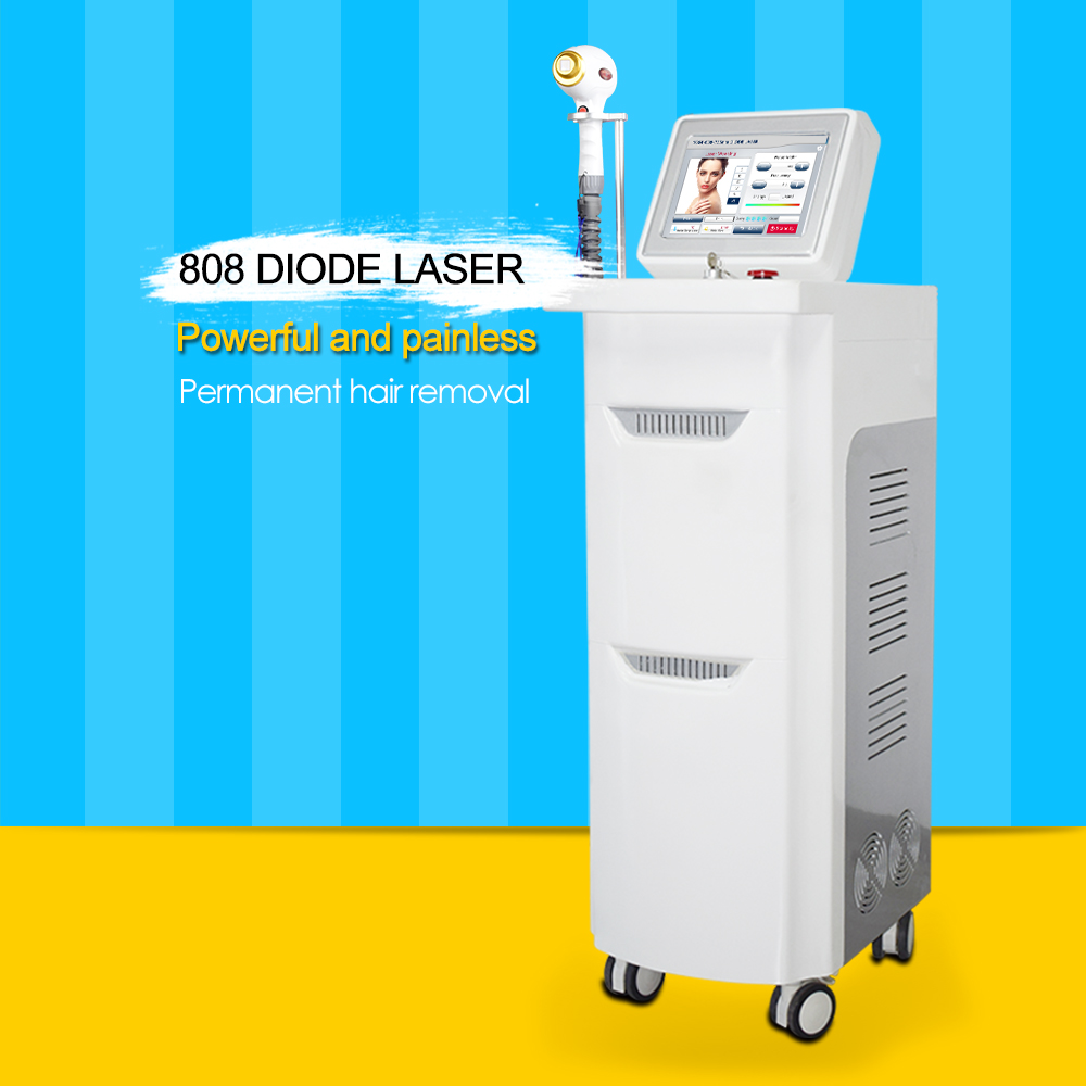 Diode Laser New Products 2021 Sanhe Laser 10 Bars 1200W 808nm Diode Laser Hair Removal Machine