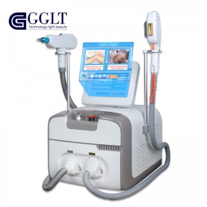 China Wholesale Hair Removal Laser Machine Manufacturers –  Nd Yag Laser Tattoo Removal and SHR hair removal Machine – GGLT