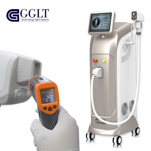 China Wholesale Hair Removal Machine Manufacturers –  Factory 755+808+1064 triple Wavelength Diode Laser Hair Removal – GGLT