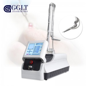 China Wholesale Laser Co2 Fractional Factory –  Portable co2 fractional laser wrinkle removal machine – GGLT