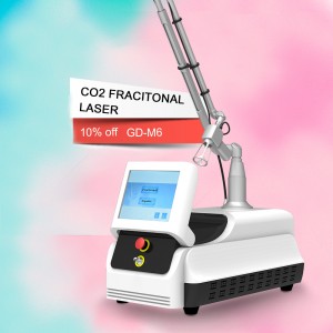 Fractional CO2 laser machine for professional scar removal