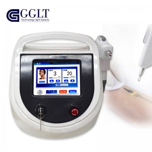 China Wholesale Gl-Q5 Suppliers –  Portable Nd yag laser pigmentation Removal machine – GGLT