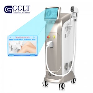 China Wholesale Hair Removal Equipment Factories –  High power 2 spot size triple wavelength diode lase – GGLT