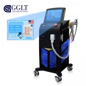 China Wholesale Medical Diode Laser Factories –  Vertical 1200W Alma Soprano Ice 755nm 808nm 1064nm Diode – GGLT