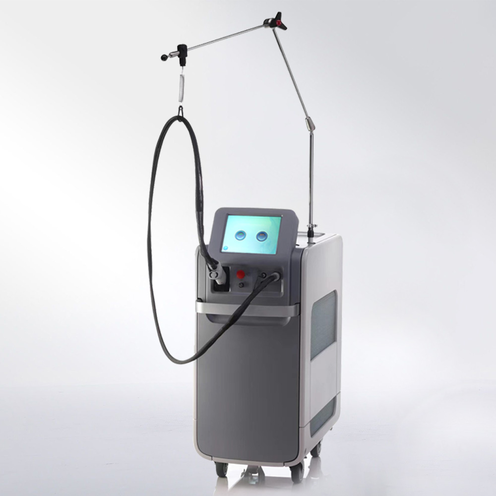 Newest long pulse laser hair removal machine  Alex 755nm Nd yag laser 1064nm hair removal machine factory price