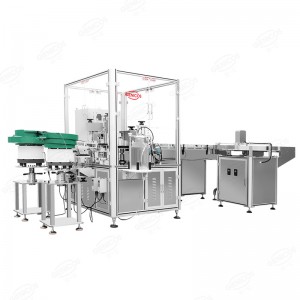 China wholesale Nail Display Stand - Explosion Type Automatic Nail Gel Polish Serum Filling Capping Production Line – GIENI