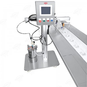Powder Case Gluing Machine For Color Cosmetic Industry