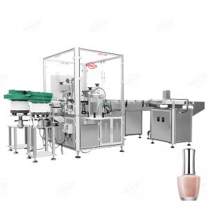 Explosion Type Automatic Nail Polish Serum Filling Capping Production Line
