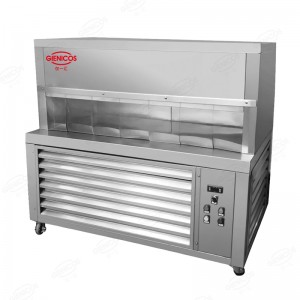 Manual Putting Industrial Cosmetic Dual Chilling Cooling Table System