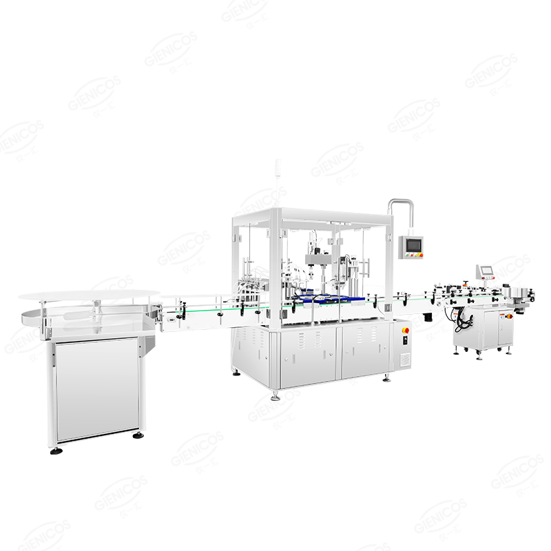 77、Automatic-Oil-Filling,-Capping-and-Labeling-Production-Line（Not-listed@new）