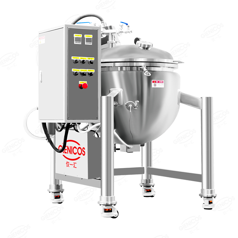 2022 China New Design Lip Gloss Machine Filling - 100L Stirring Motor Material Oil Temperature Detection Melting Tank  – GIENI