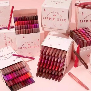 Amabhokisi e-Cardboard Packaging Cosmetic Lipstick