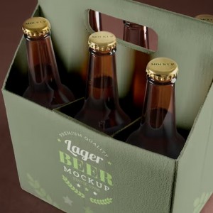 Pudełka do pakowania piwa z tektury falistej