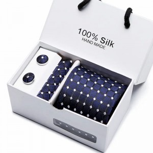 Alça de caixa de gravata para impressão de pacote personalizado
