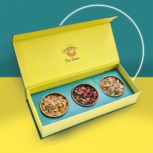 Personalised tea buxum packaging design