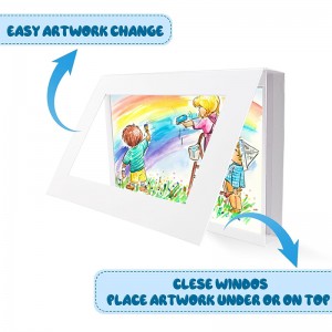 Fillable kid’s art picture photo frame