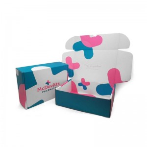 Custom Color E-Commerce Box Packaging