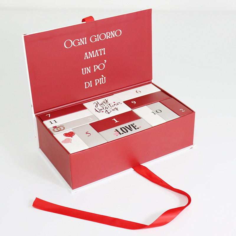 Кутија за Денот на вљубените Доаѓање календар Празник