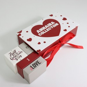 Valentine Day Box Advent Calendar Holiday