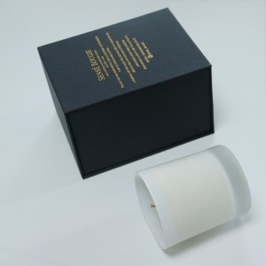 Gold Foil logo Candle Shipping Boxes