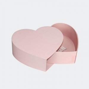 Small heart shape chocolate box