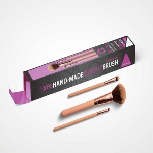 Single makeup brush flip packaging
