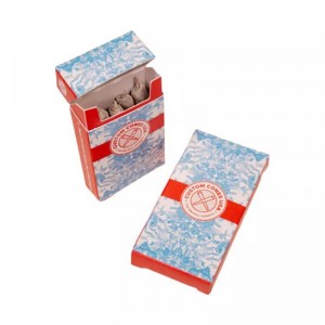 Izinto ezisezingeni eliphezulu Custom Rigid Cigarette Boxes