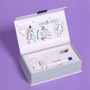 Medical device packaging box