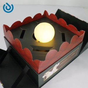 Caixa de presente personalizada para bolo lunar