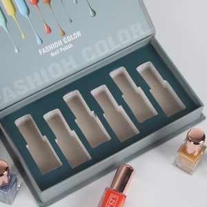 Custom na nail polish packaging box