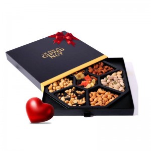 Nut gift box with drawer