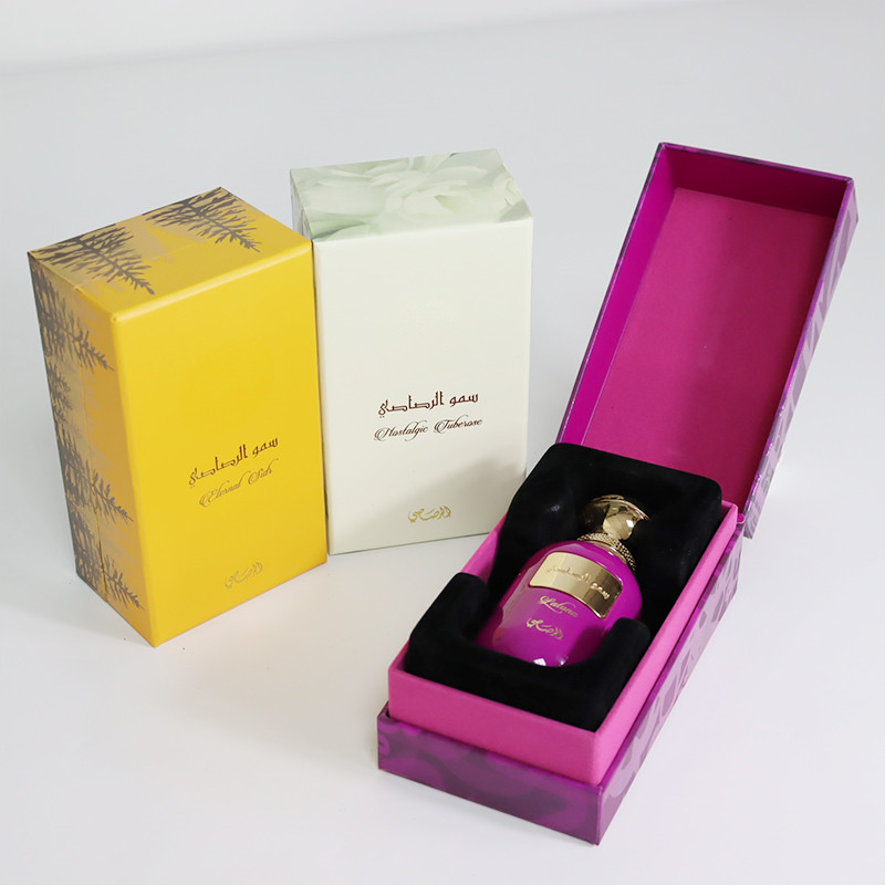 Custom Color Perfume Boxes Display Blister