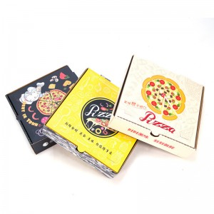 Škatla za embalažo restavracije pizza za s seboj