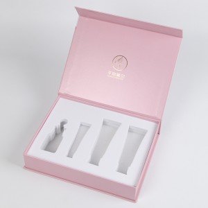Caixes personalitzades per a la cura de la pell rosa
