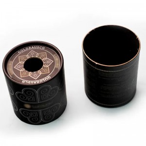 Eco-friendly round tube for cosmetic packaging