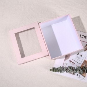 Transparent Window Gift Box Packaging