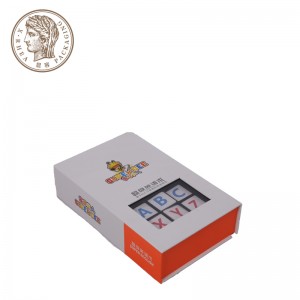 Customized Card Packaging Box Clear PVC Window Paper With Blister Inside