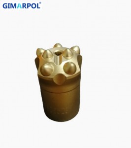 China Supplier 36mm Drill Bit -  Mining 38mm Alloy Hard Rock Tapered Button Drill Bits – Gimarpol