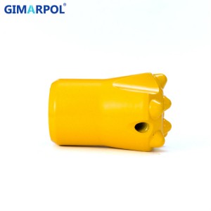 Tunneling Tools - Tapered button bit and tapered rod for the drilling – Gimarpol
