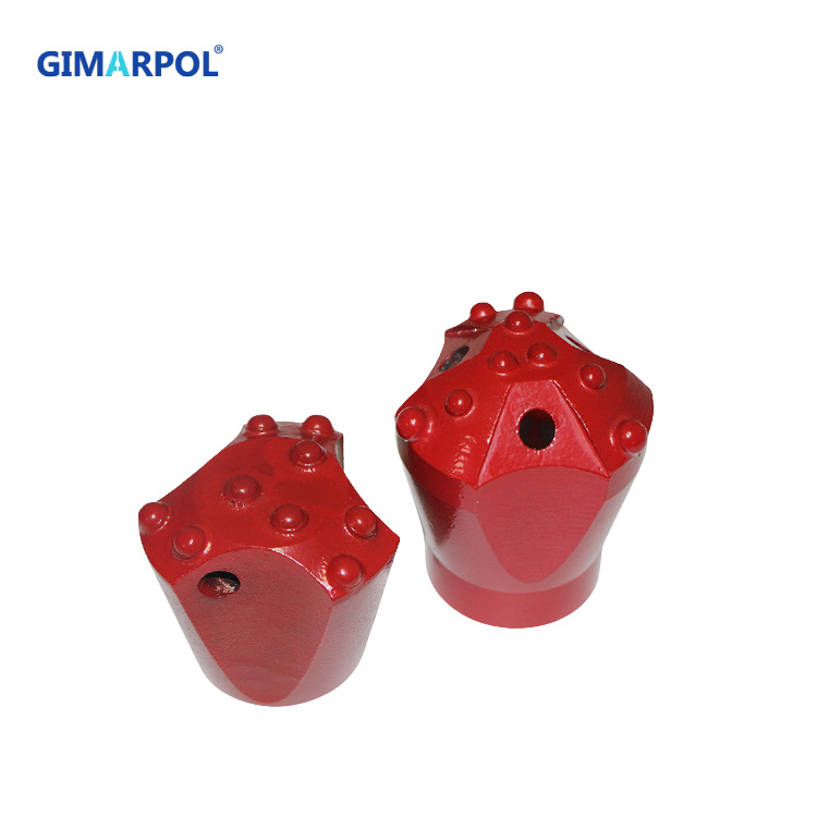 Good Quality anchor drill tools 51mm R32 threaded button bit