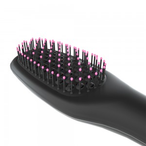 2 In 1 Electric Straightener Hair Combs Hair Dryer Brush