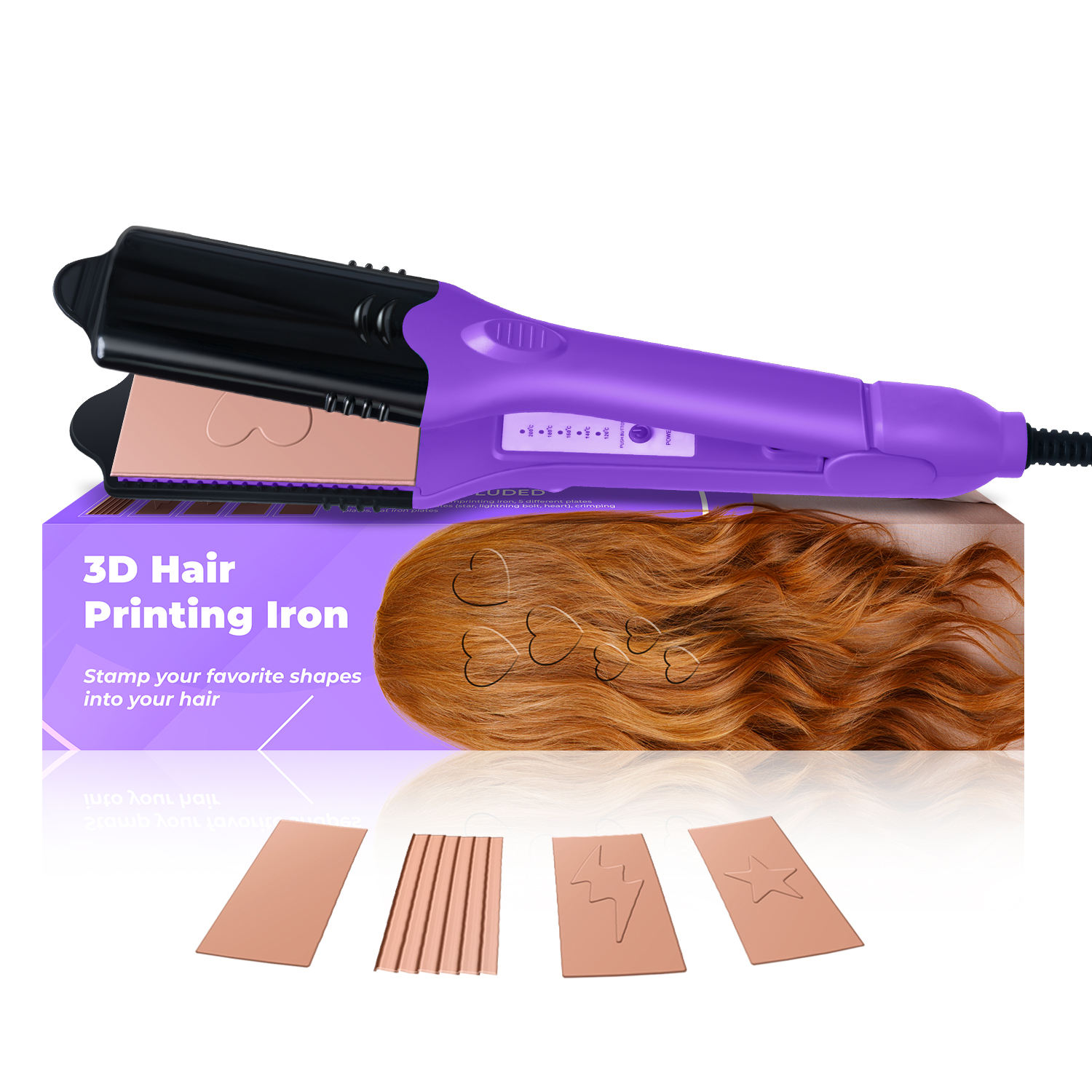 Hair Straightener Crimper and Fun Shapes
