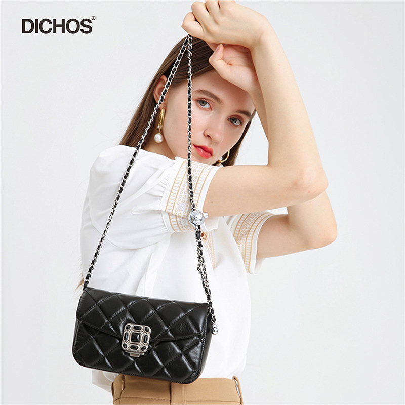OEM Manufacturer Cute Handbags - Women’s rhombus chain messenger bag – Ginzeal