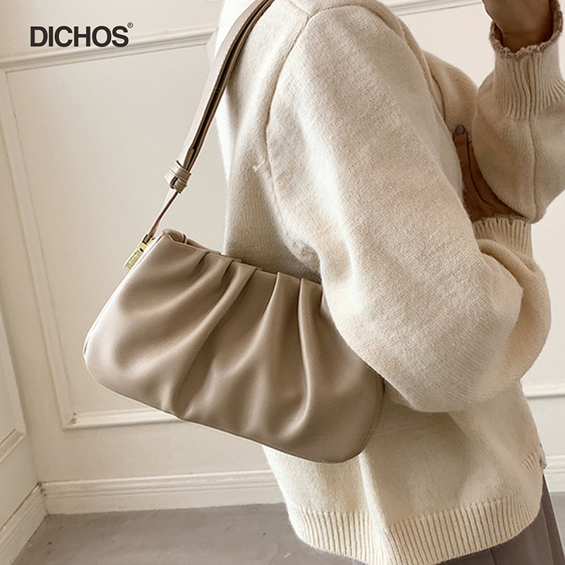 Niche design Women's retro shoulder messenger bag a