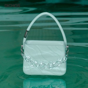 Women’s fashion niche handheld wave bag
