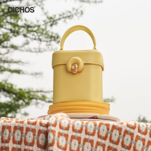 Women’s versatile portable bucket bag