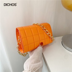 Chain bag One shoulder small square bag