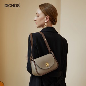 Women’s genuine leather diagonal bag
